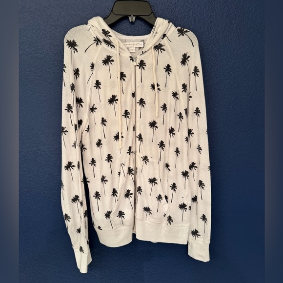 Spiritual Gangster Palm Trees Love is All We Need White Hoodie Size Medium - Picture 5 of 9